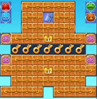 开心消消乐第746关怎么过1