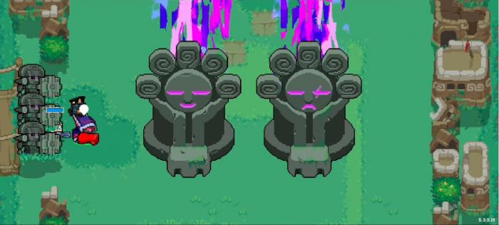 元气骑士岩祖之胫该怎么对付1