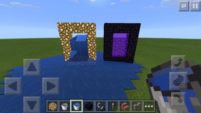 我的世界传送门制作步骤详解一轮1