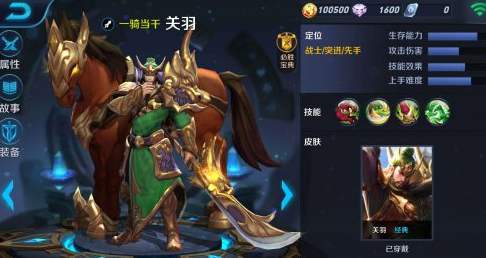 王者荣耀关羽出装以及技能使用技巧2