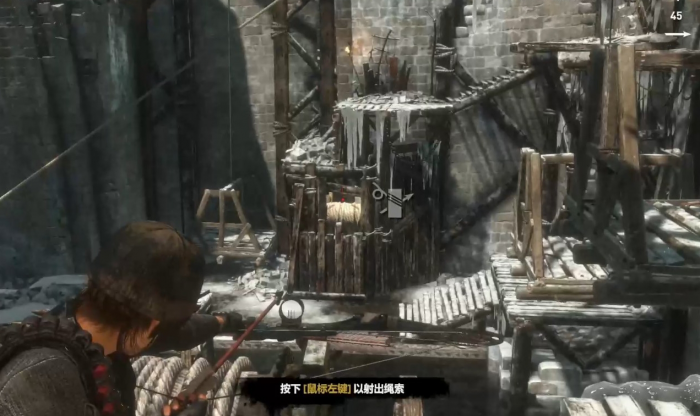 古墓丽影崛起激活制绳工厂怎么过3