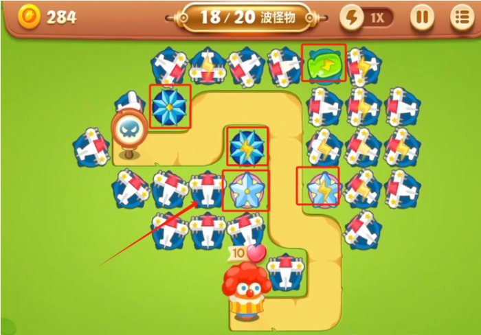 保卫萝卜3游乐场29关怎么过2