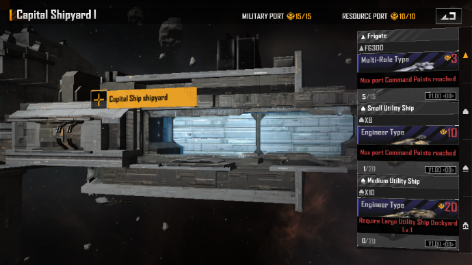 无尽的拉格朗日港口怎么停飞船1