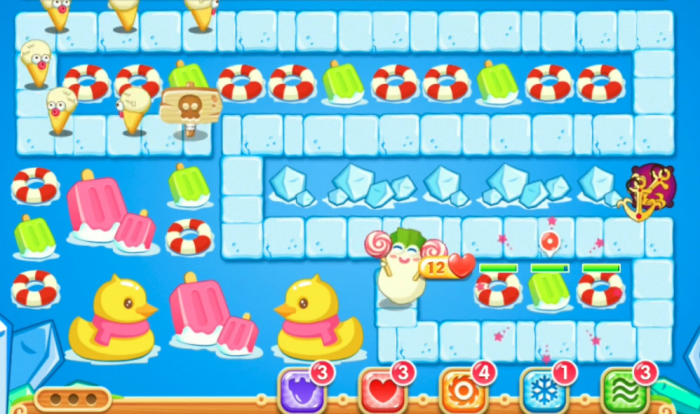 保卫萝卜2第50关怎么完美通过1