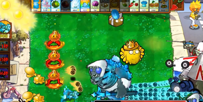 《植物大战僵尸杂交版》新boss僵尸冰霜巨人僵尸介绍4