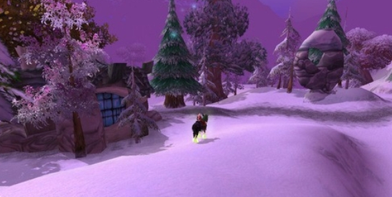 魔兽世界冬泉谷怎么去1