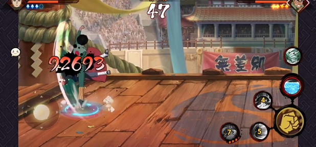 火影忍者手游多少战力能玩3