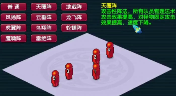 梦幻西游五开抓鬼用什么阵法3