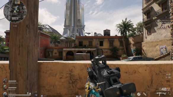 三角洲行动巴别塔中庭观景区在哪1