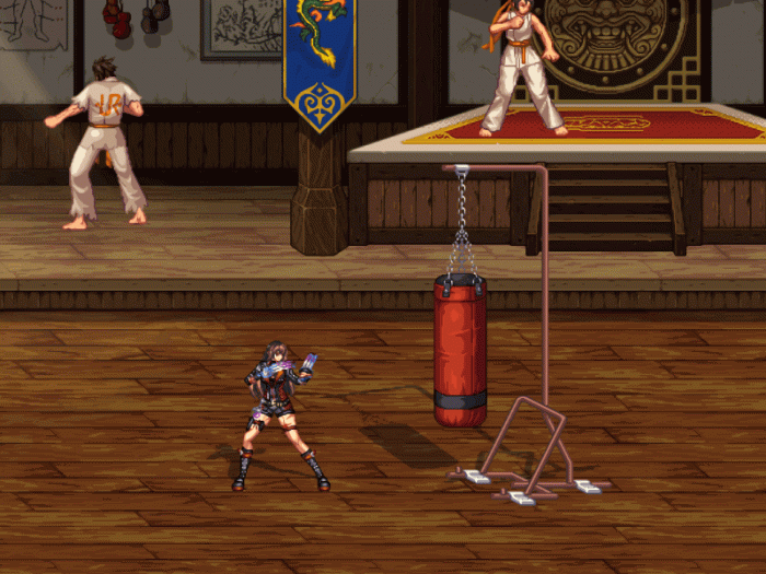 DNF女街霸重做技能演示3