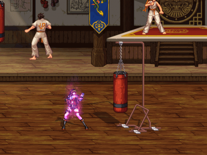 DNF女街霸重做技能演示4