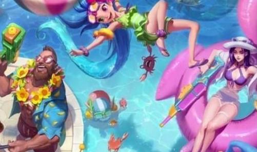 《LOL》夏日泳池派对皮肤雷同风暴英雄1