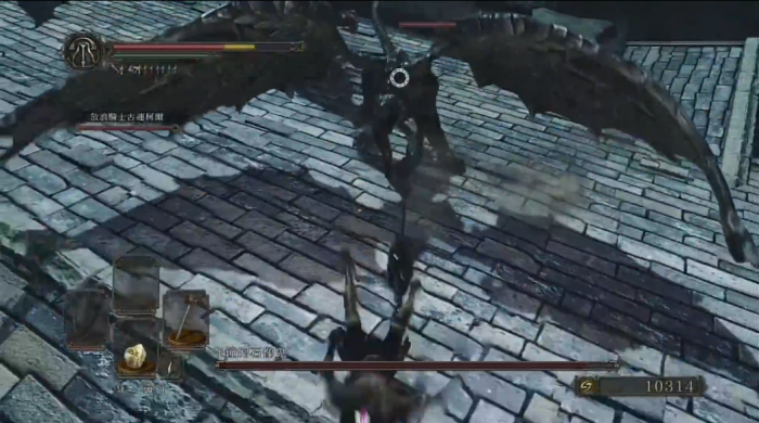 黑暗之魂2守钟的石像鬼怎么打1