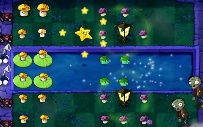 植物大战僵尸夜晚如何收集阳光1