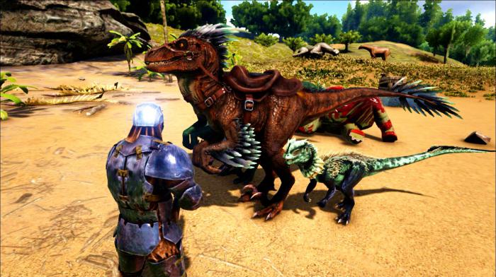 方舟生存进化镰刀龙驯服技巧3