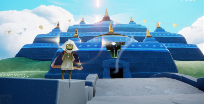 光遇单人u型面包云怎么去1