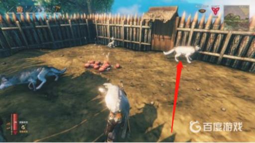 英灵殿怎么让狼跟着自己?2