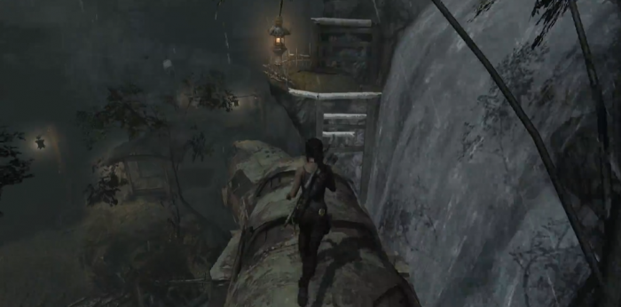 古墓丽影瀑布怎么过1