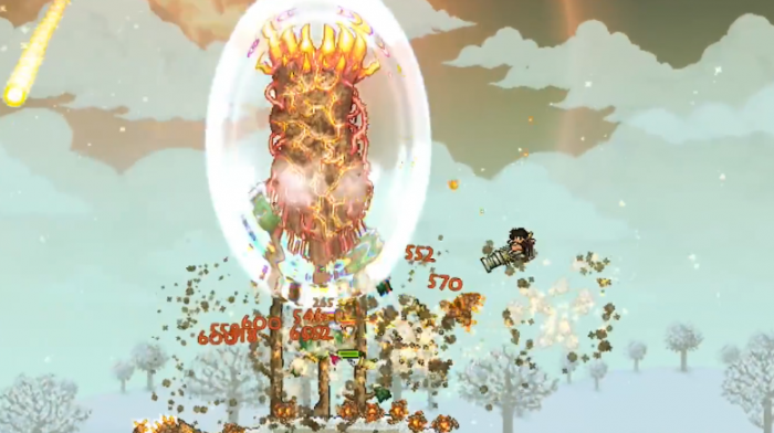 泰拉瑞亚四柱用什么打3