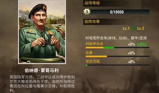 二战风云带什么技能最好1