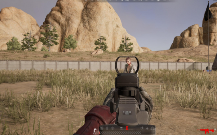 绝地求生红点瞄准有什么用1